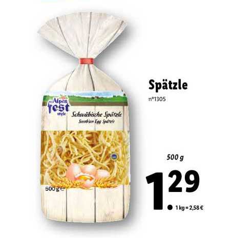 spätzle alpen fest