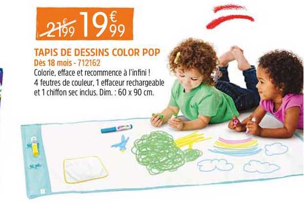 Tapis De Dessins Color Pop