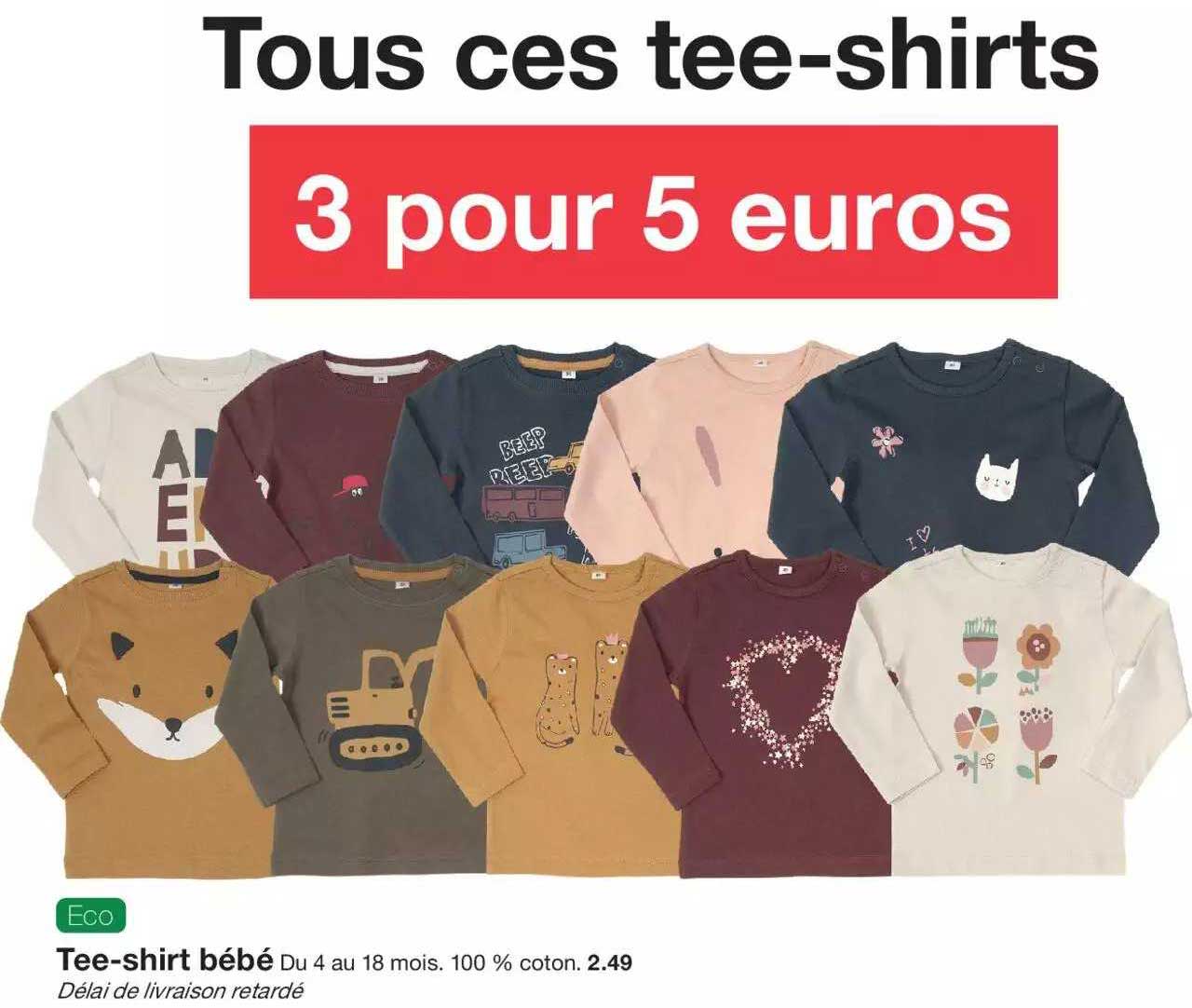 tee-shirt bébé