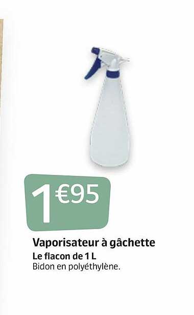 vaporisateur à gâchette
