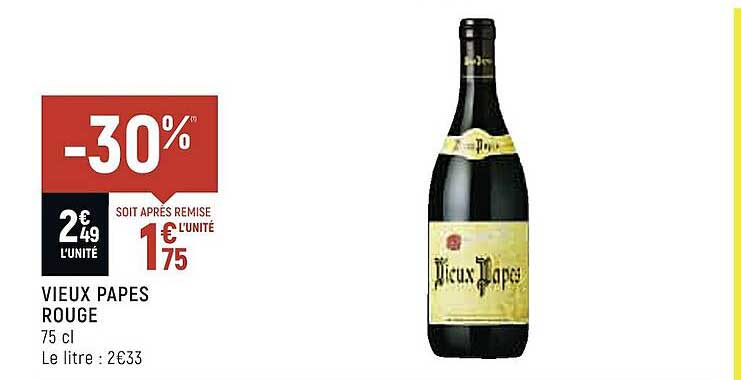 vieux papes rouge