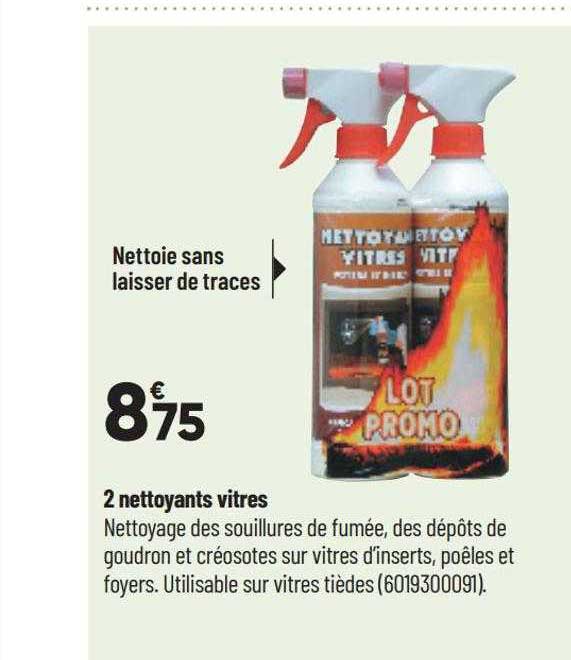 2 nettoyants vitres