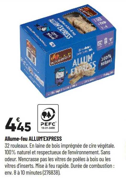 allume-feu allum'express