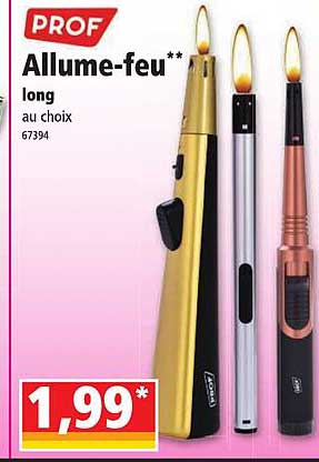 allume-feu long prof