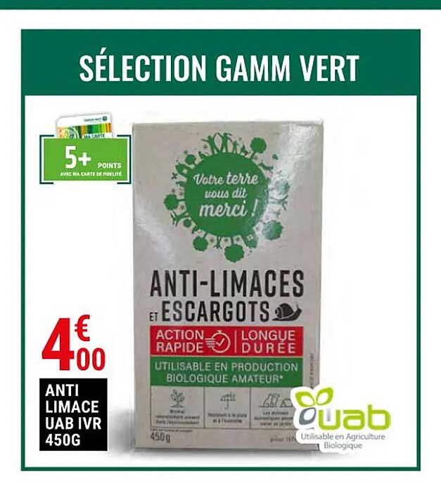 anti limace uab ivr 450g