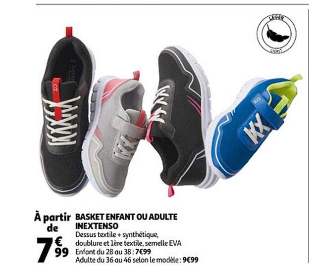 Basket Enfant Ou Adulte Inextenso