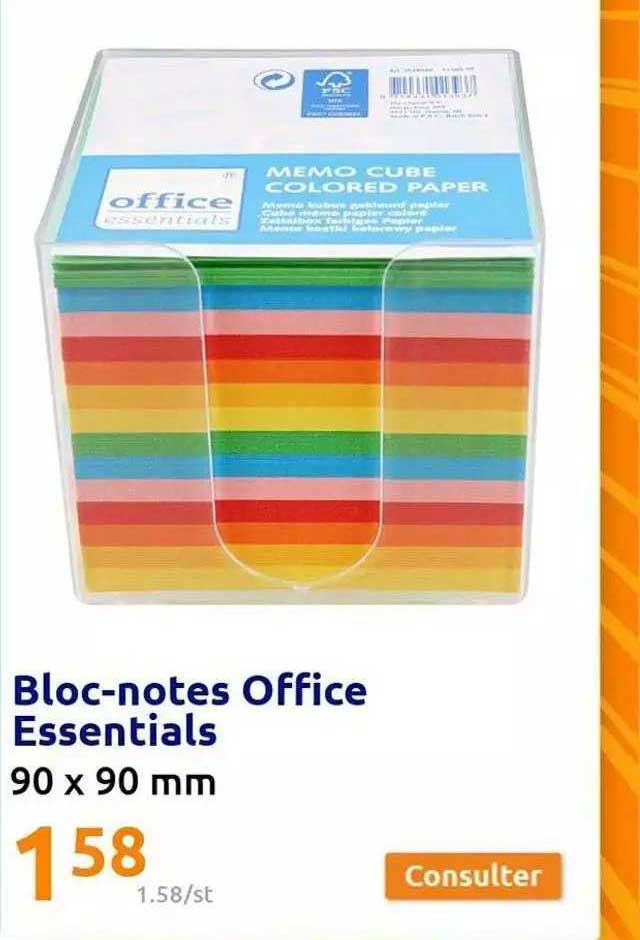 bloc-notes office essentials