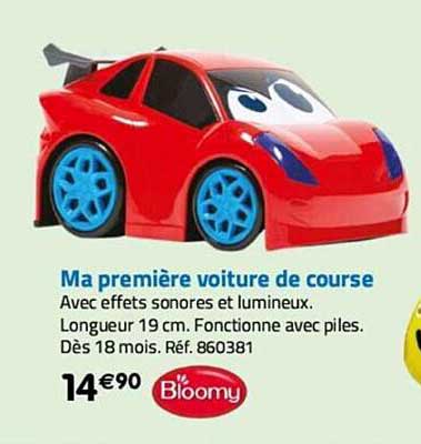 bloomy ma première voiture de course