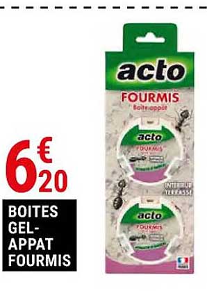 boîtes gel-appat fourmis