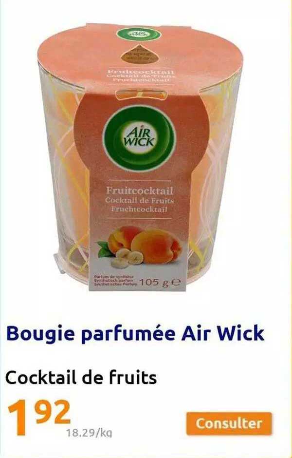 bougie parfumée air wick