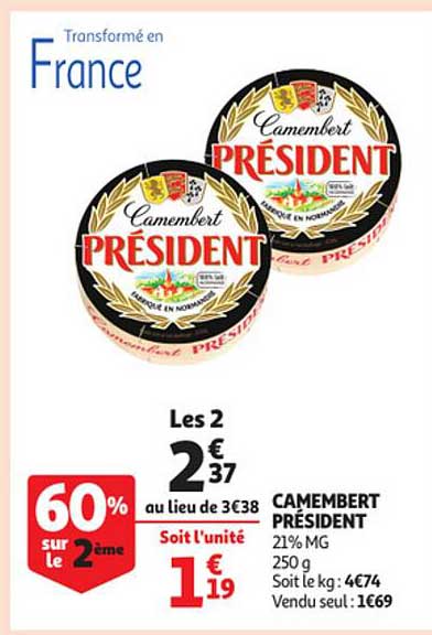 Camembert Président