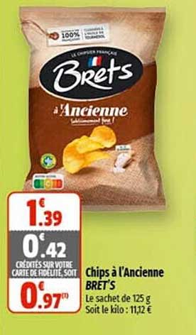 Chips à L'ancienne Bret's