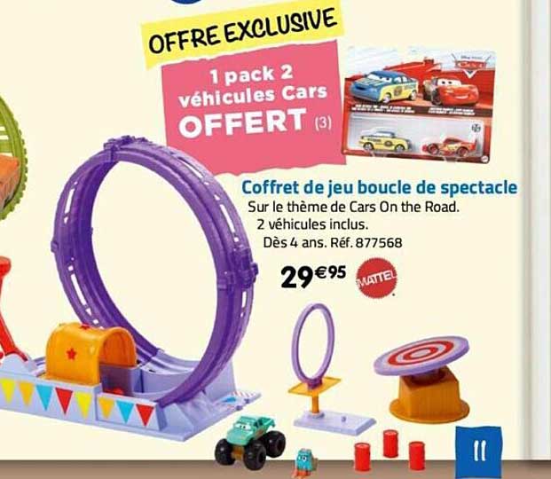 coffret de jeu boucle de spectacle