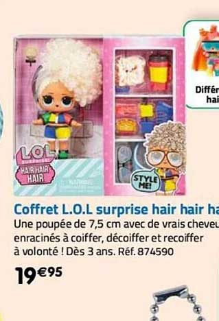 coffret lol suprise hair hair hair