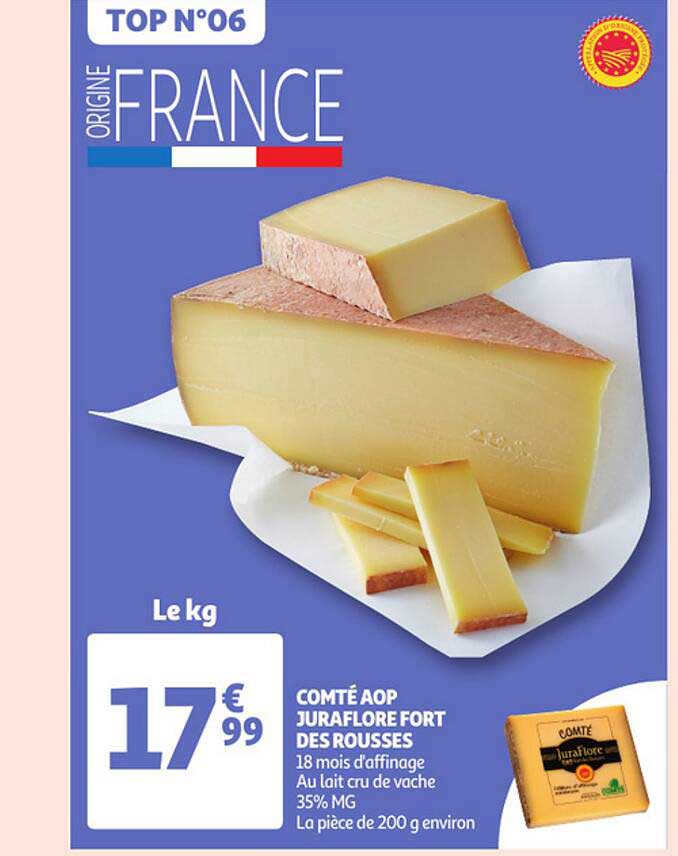 compté aop juraflore fort des rousses