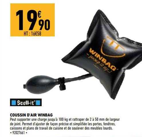 coussin d'air winbag scell-it
