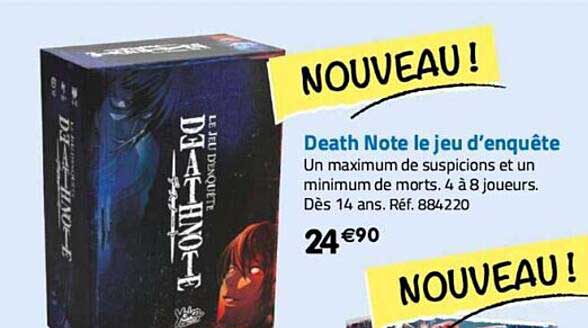 death note le jeu d'enquête