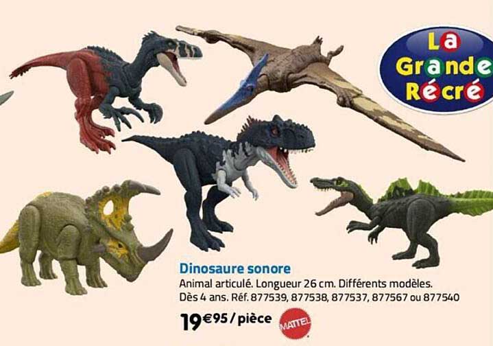 Dinosaure Sonore