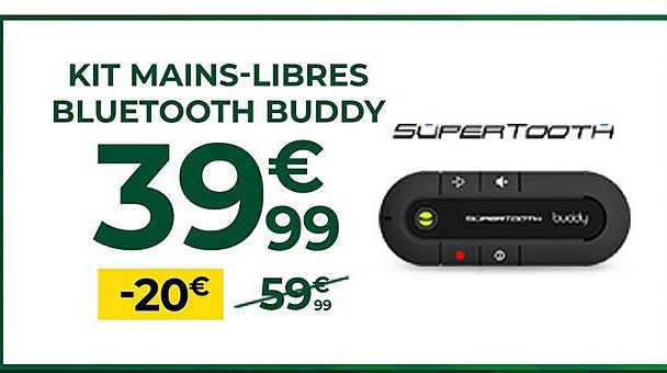 dit mains-libres bluetooth buddy supertooth