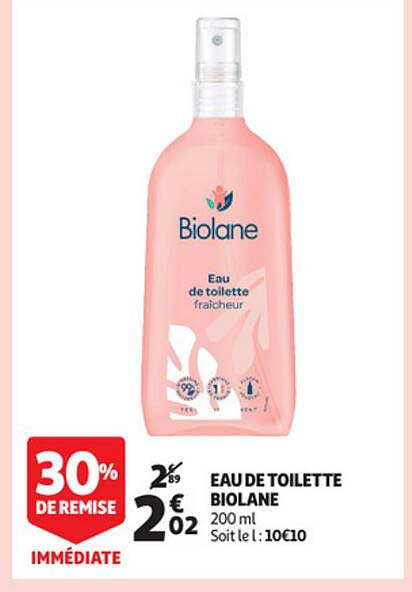 Eau De Toilette Biolane
