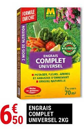 engrais complet unversel 2kg