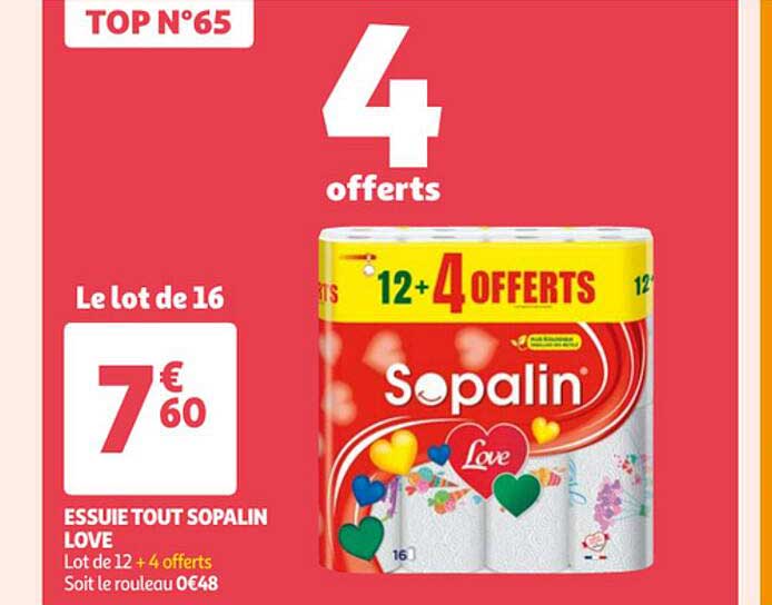 essuie tout sopalin love