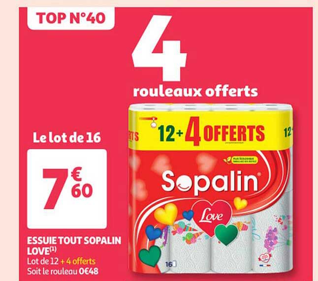 essuie tout sopalin love