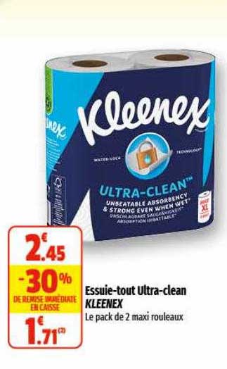 essuie-tout ultra-clean kleenex