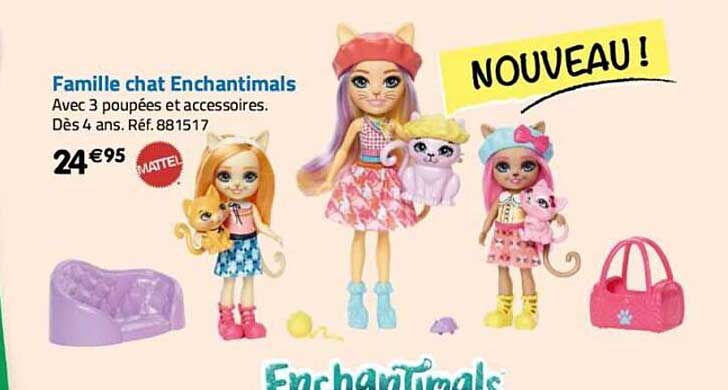 Famille Chat Enchantimals