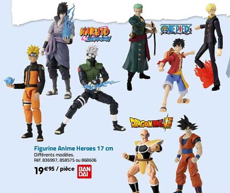 figurine anime heroes 17 cm bandai