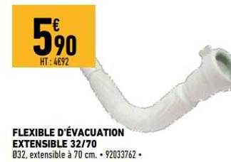 Flexible D'évacuation Extensible 32-70