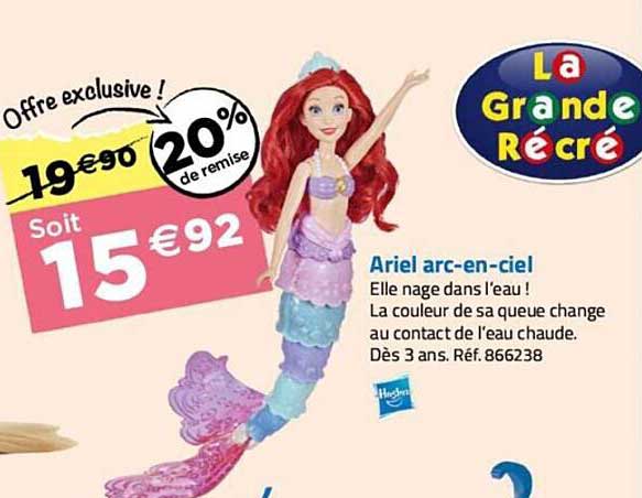 Hasbro Ariel Arc-en-ciel