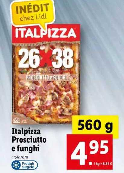 italpizza prosciutto e funghi