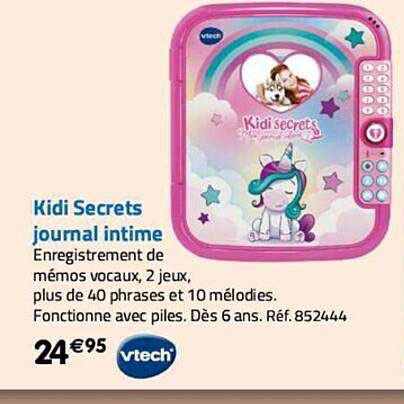 kidi secrets journal intime