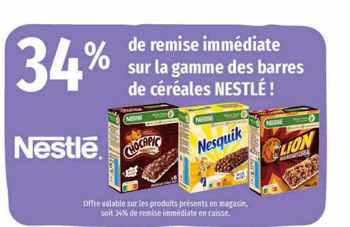 La Gamme Des Barres De Céréales Nestlé !