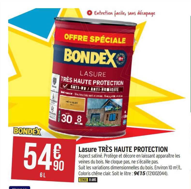 lasure très haute protection bondex