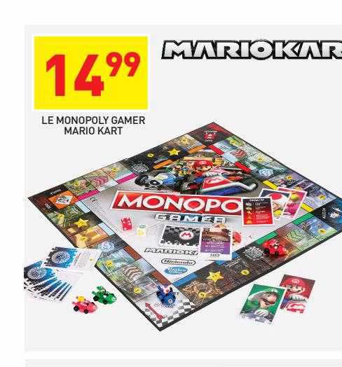 le monopoly gamer mario kart