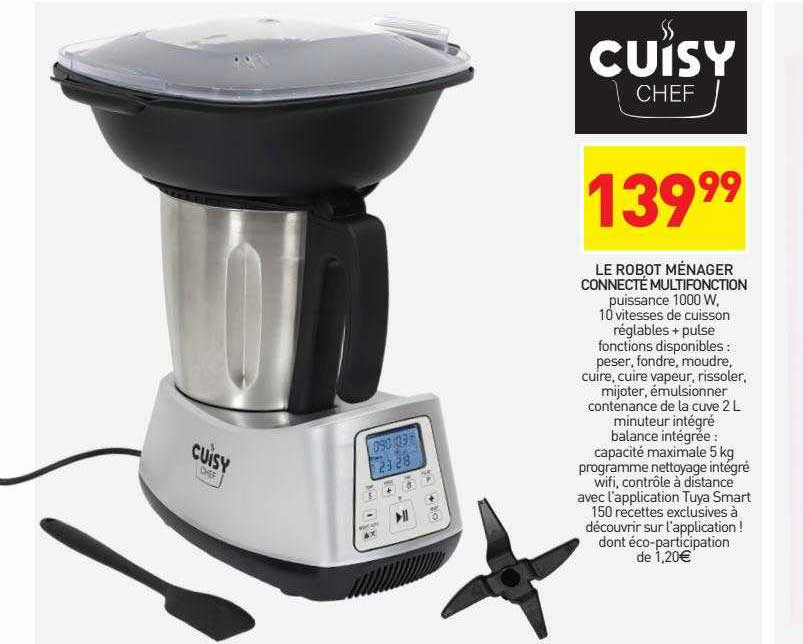 Le Robot Ménager Connecté Multifonction