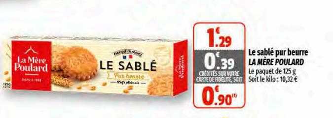 le sablé pur beurre la mère poulard