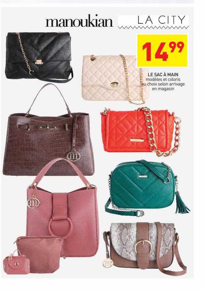 le sac à main manoukian la city