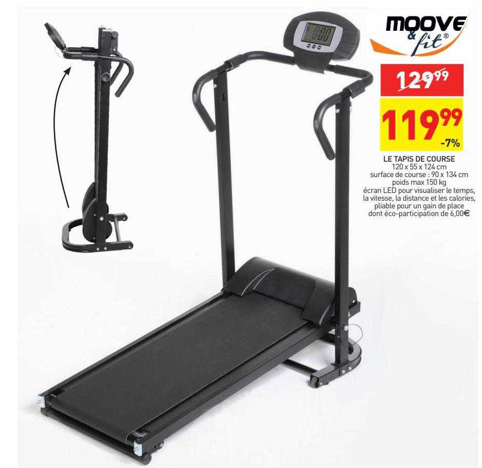 le tapis de course moove & fit