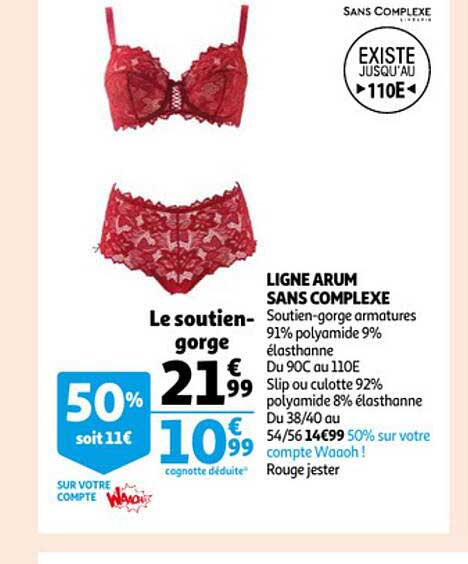 ligne arum sans complexe