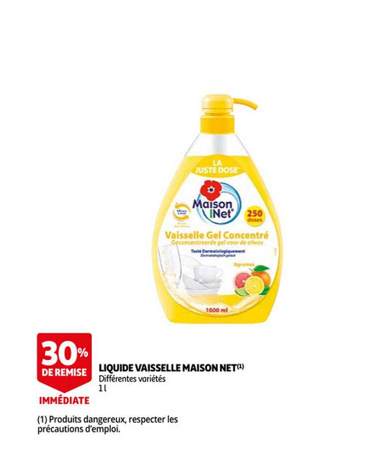 Liquide Vaisselle Maison Net