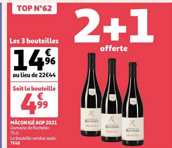 mâcon igé aop 2021 domaine de rochebin