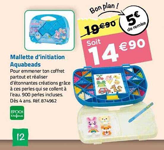 mallette d'initiation aquabeads