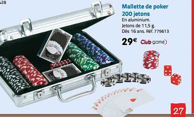 Mallette De Poker 200 Jetons