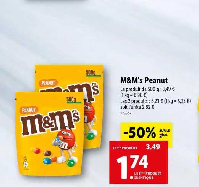 M&m's Peanut