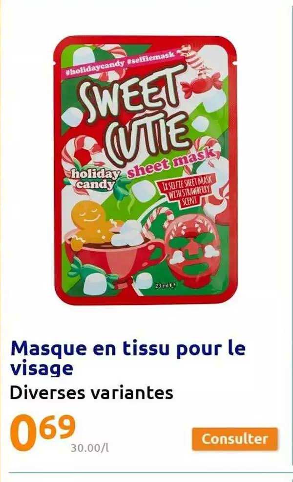 Masque En Tissu Pour Le Visage