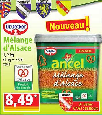 mélange d'alsace dr. oetker