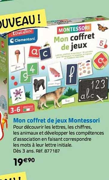 Mon Coffret De Jeux Montessori